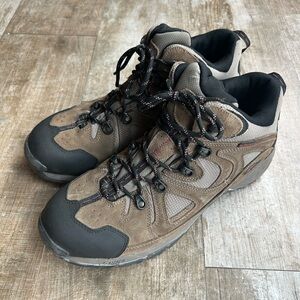 Hi-Tec Brown and Black Hiking Boots